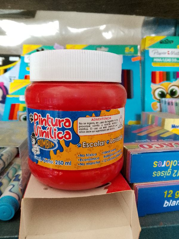 pintura bombim rojo 250ml