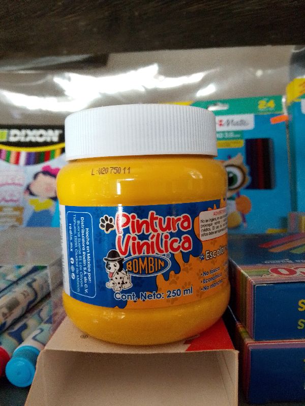 pintura bombim amarillo 250ml
