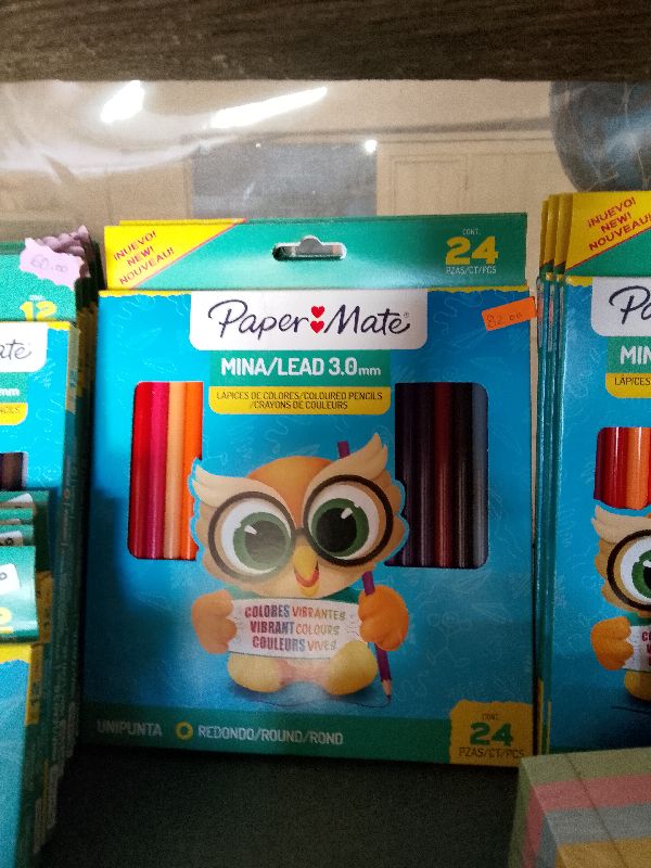 colores paper mate largo 24 pz