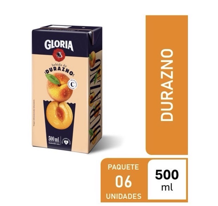 GLORIA BEBIDA DE DURAZNO 500 ml