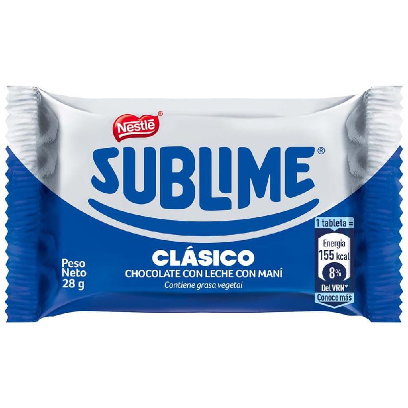 Chocolate Sublime clásico 26g
