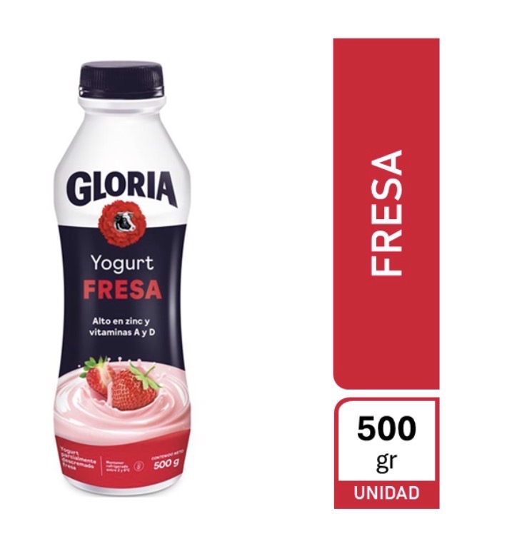 GLORIA YOGURT FRESA 500 ml