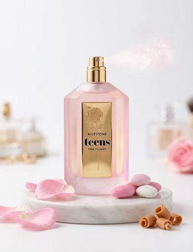 Perfume Árabe Teens Pink Flower Milestone