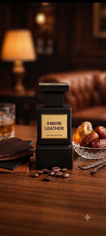 Perfume Árabe Ambre Leather Milestone