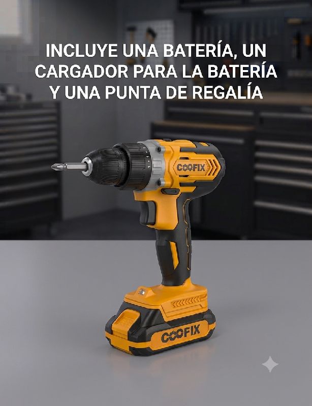 Taladro Inalambrico Coofix 20v