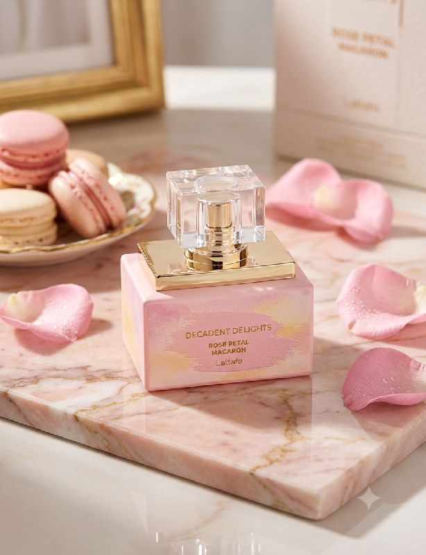 Perfume Árabe Decadent Delights Rose Petal Macaron