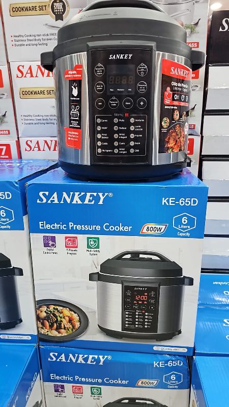 olla de presión electrica Sankey