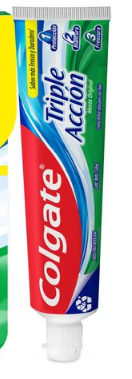 Pasta Dental Colgate Triple Acción Menta Original Anticaries 150 ml