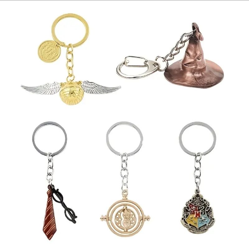 LLAVEROS VARIADOS HARRY POTTER DE ALEACION DE ZINC