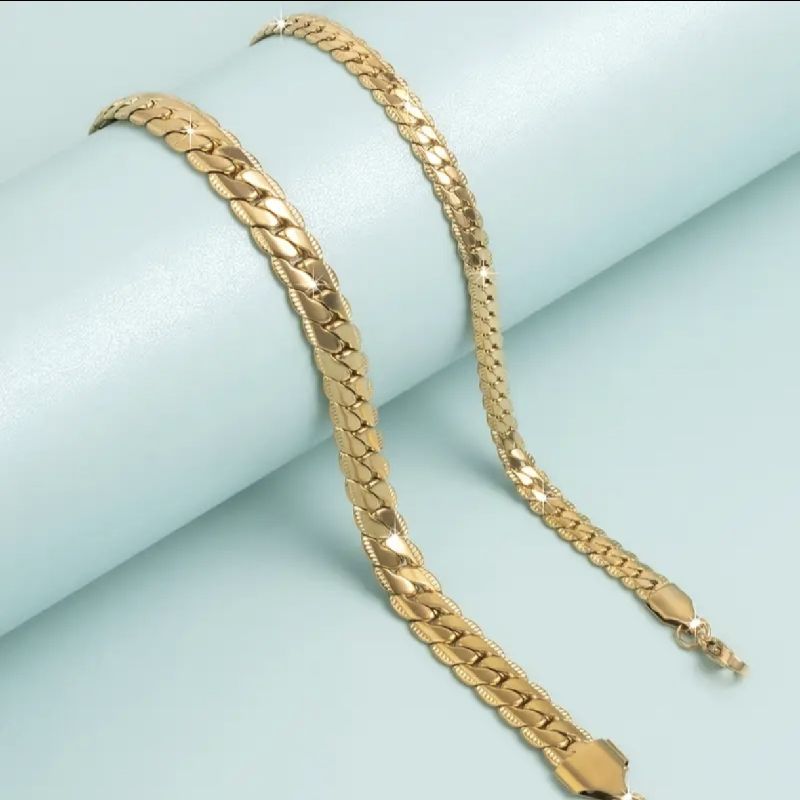 PULSERA ESPIGA ACERO INOXIDABLE CABALLERO 20CM