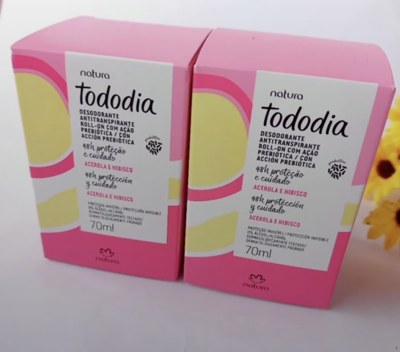 Desodorante Acerola e hibisco