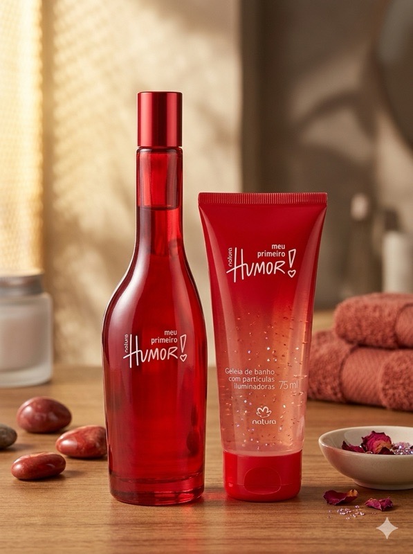 Perfume humor más gel de ducha