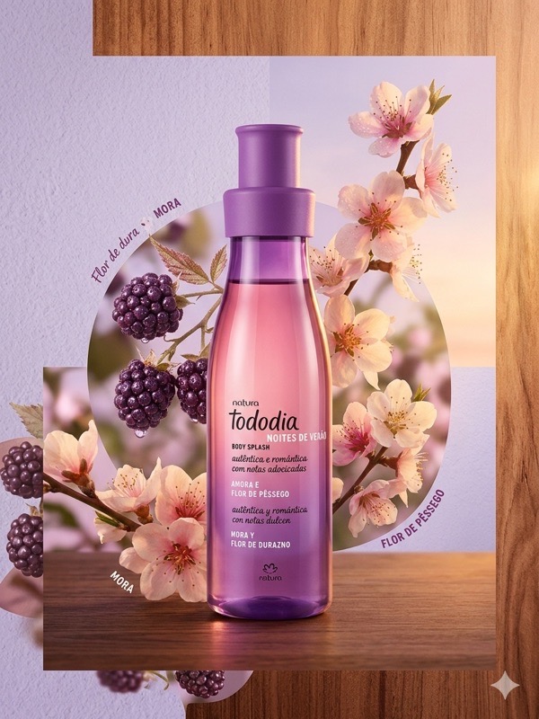 Body Splash Mora y flor de durazno