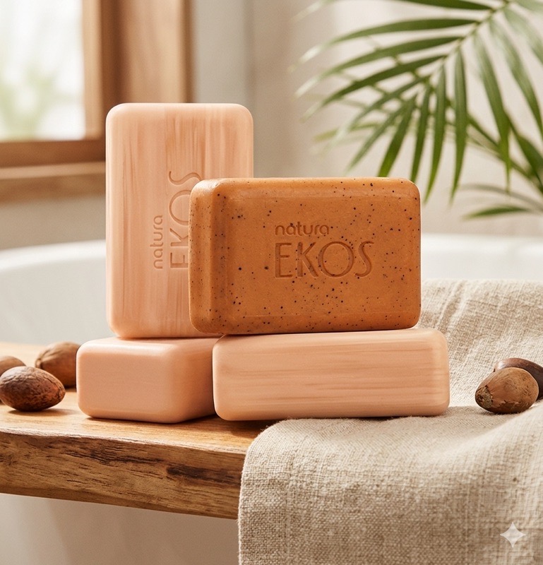 Jabones exfoliantes y cremosos Pitanga