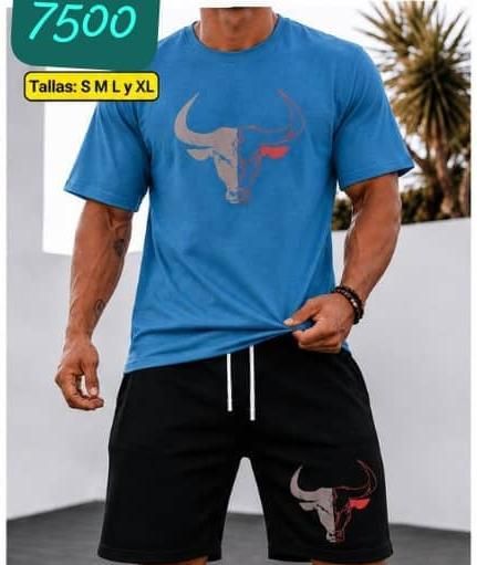 Conjunto de hombre Azul y Negro