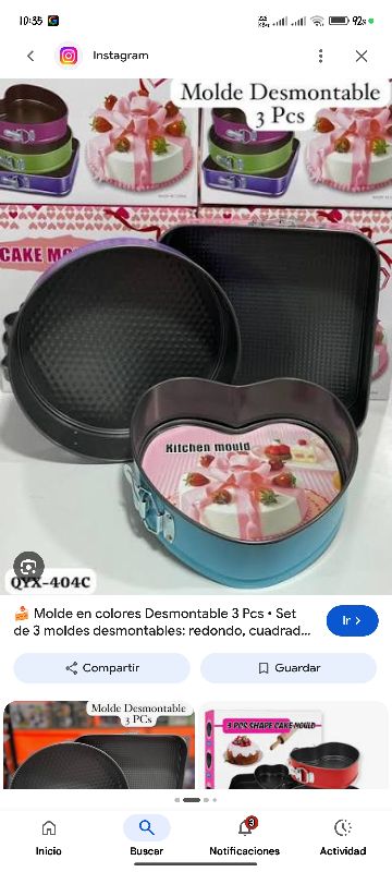 set de moldes