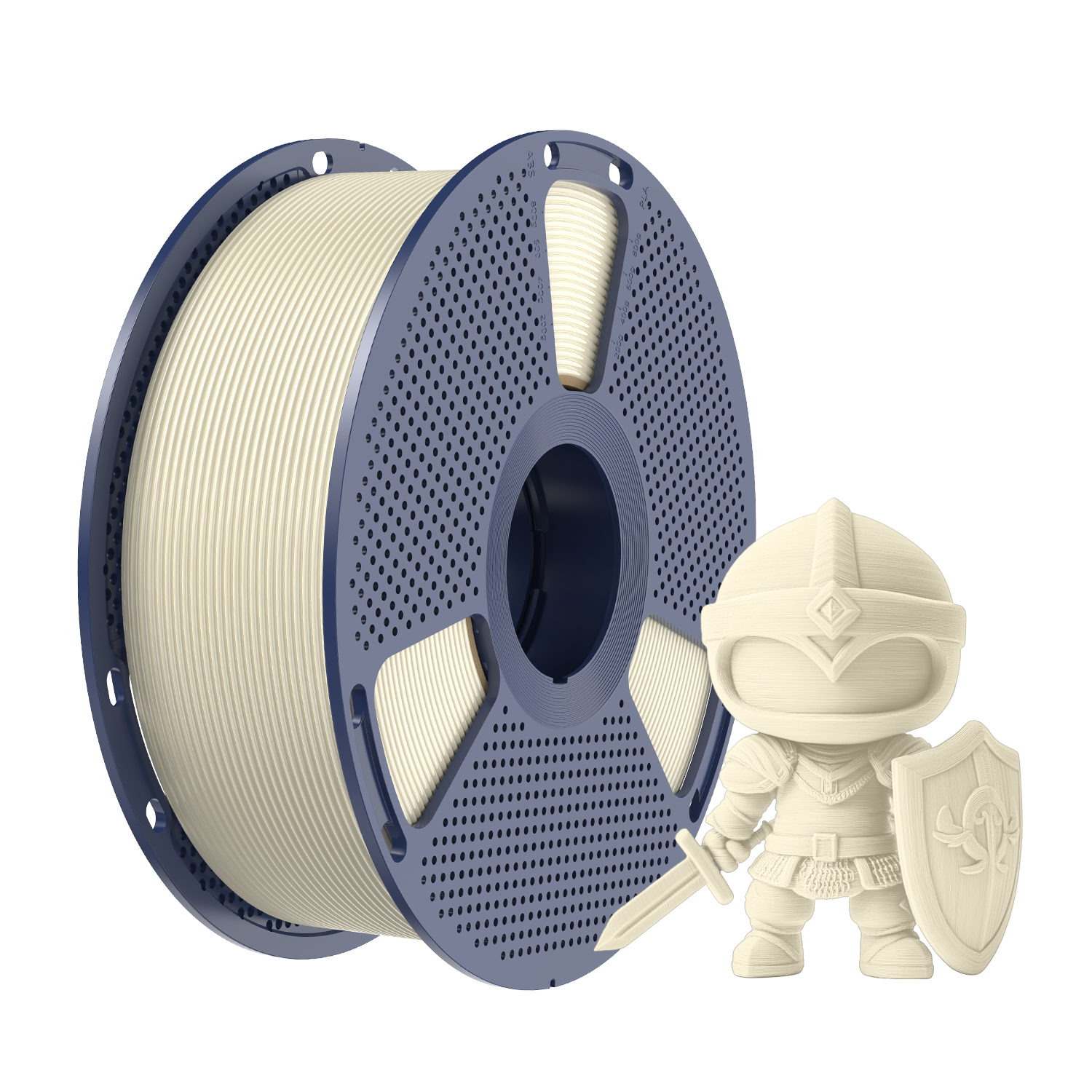 Filamento Sunlu PLA+ 2.0 Bone White Blanco Hueso