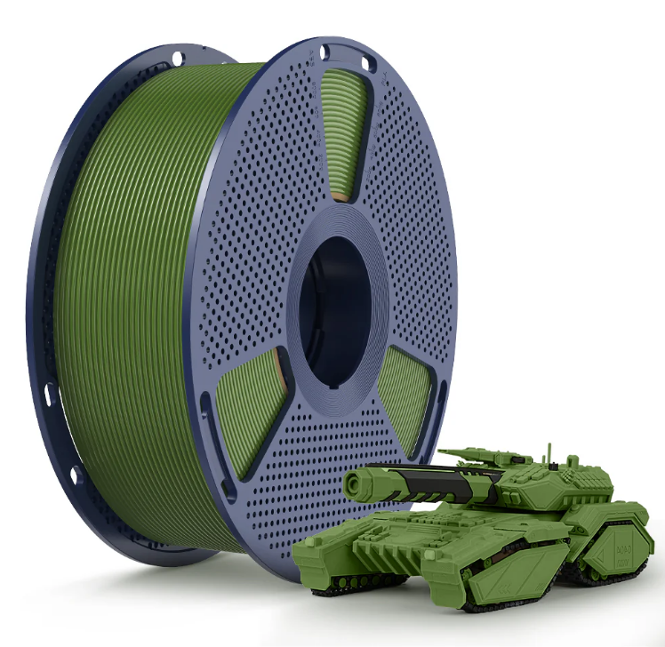 Filamento Sunlu PLA Classic Olive Green Verde Olivo