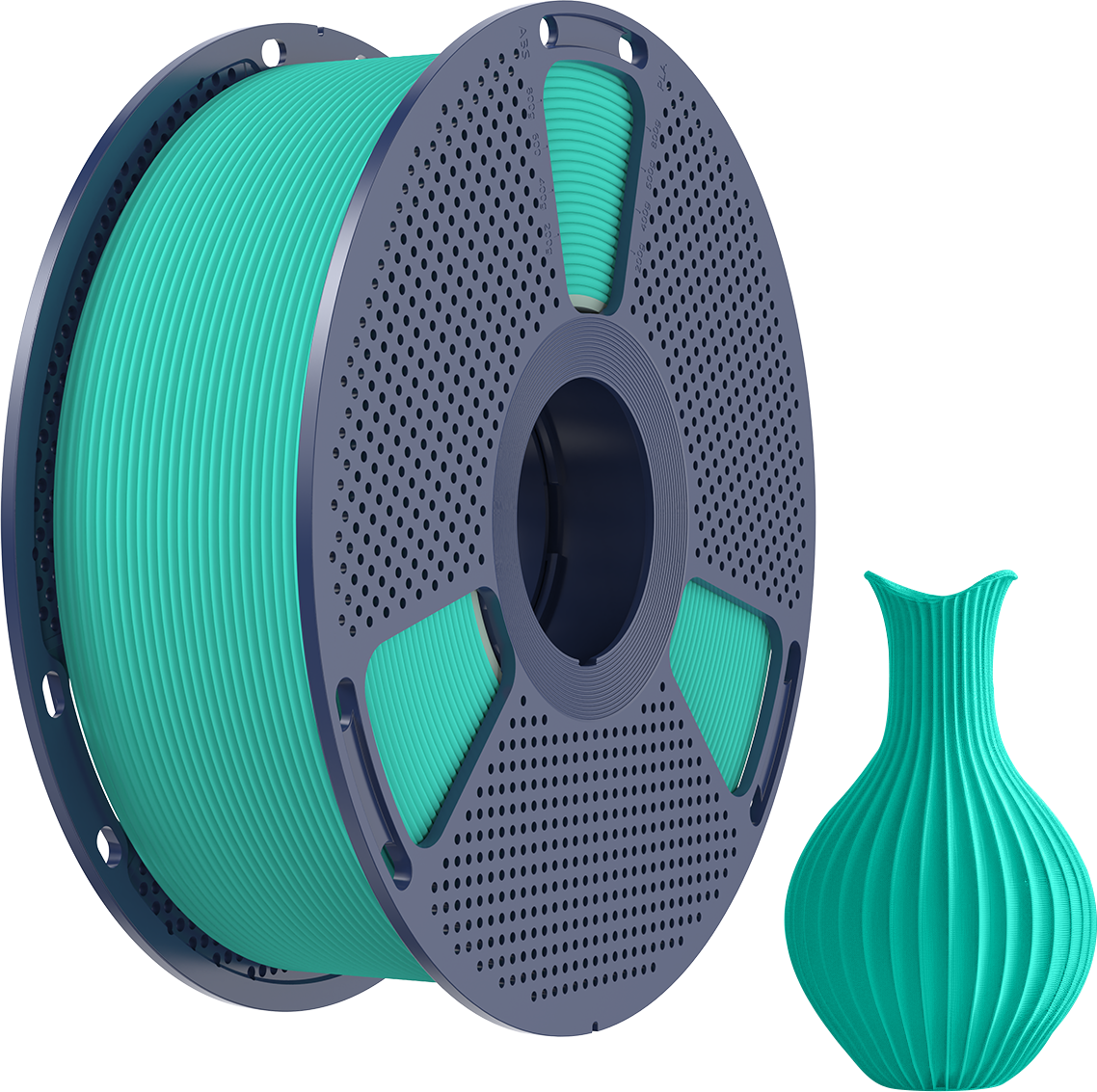 Filamento Sunlu PLA+ Mint Green verde menta
