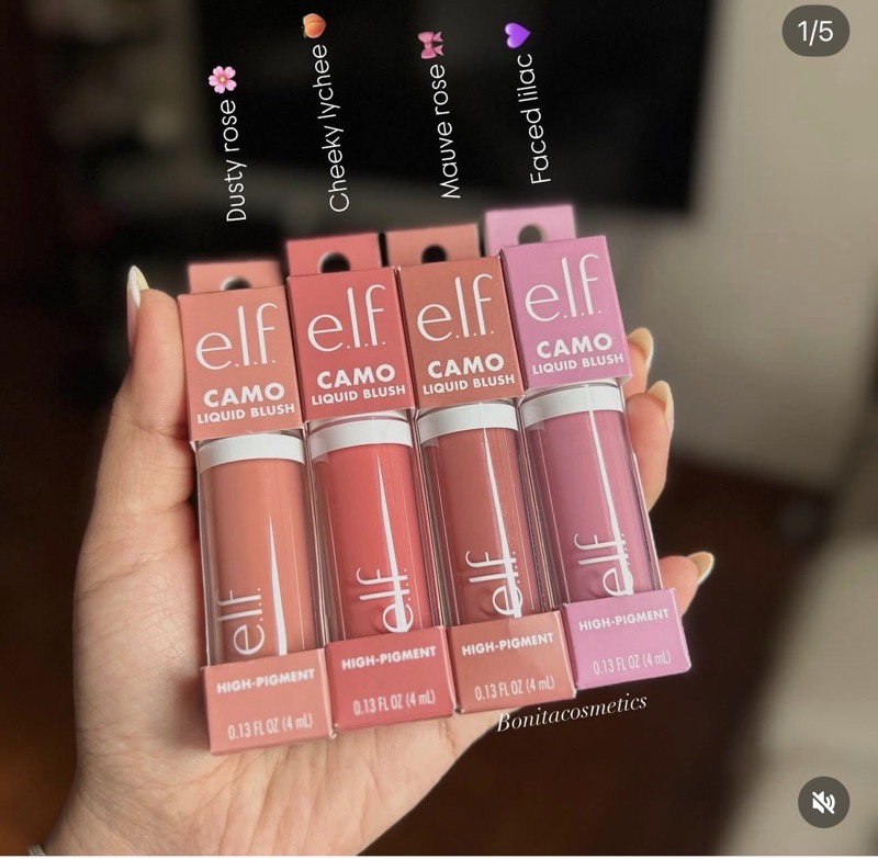 ELF camp liquid blush