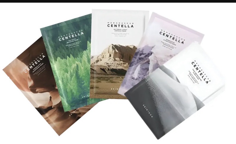 Centella mascarilla facial