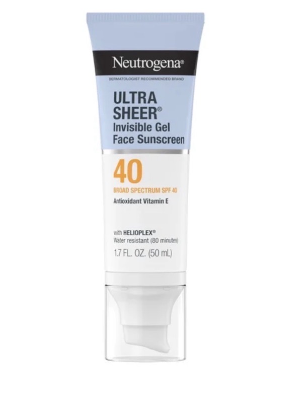 Neutrogena Ultra Sheer Invisible Gel VitE