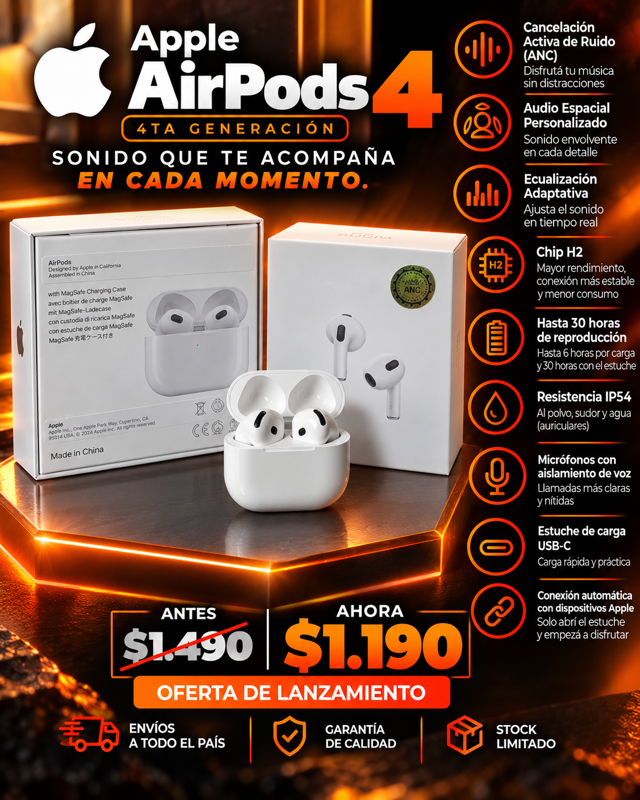 AirPods 4ta generación