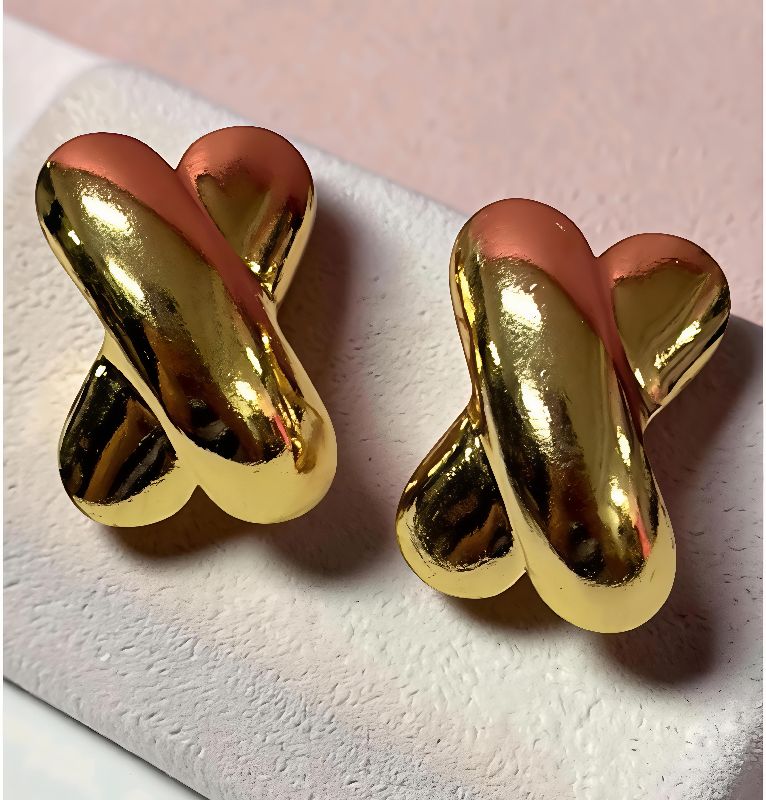 aretes XX dorados