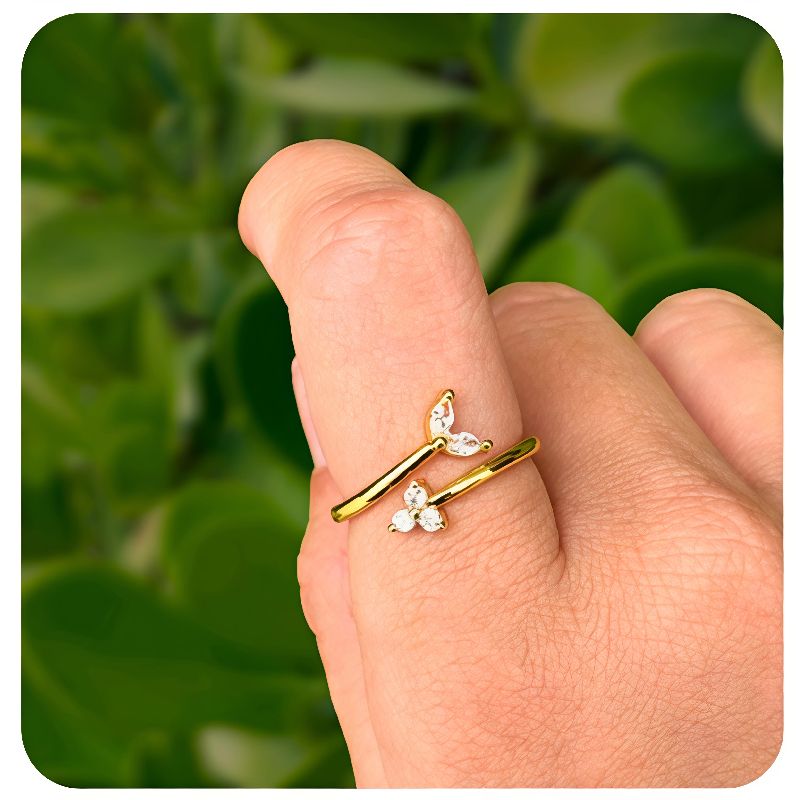 anillo ajustable sirena