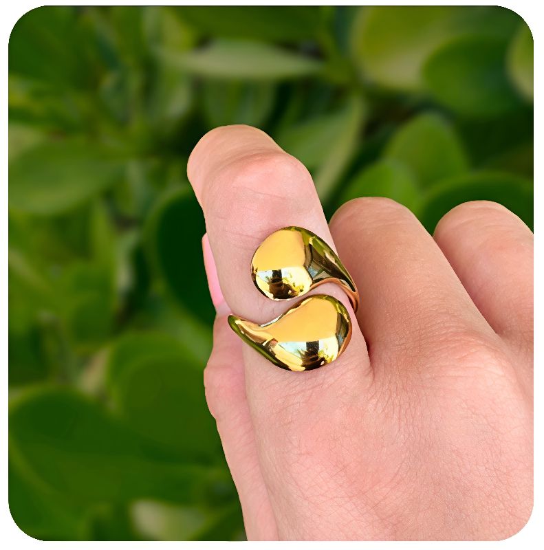 anillo gotas encontradas