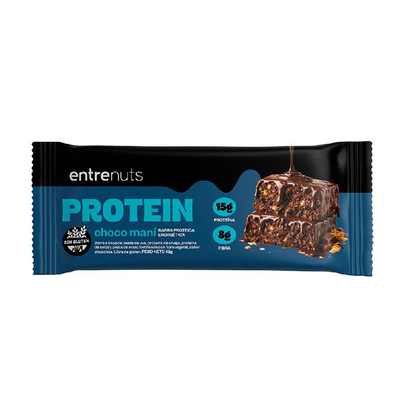Barrita Proteica Choco Maní x 45 grs ENTRE NUTS