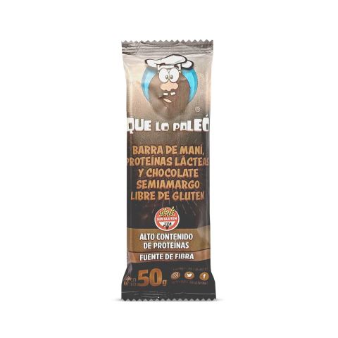 Barrita de Maní "Que lo paleó" Chocolate N 50g