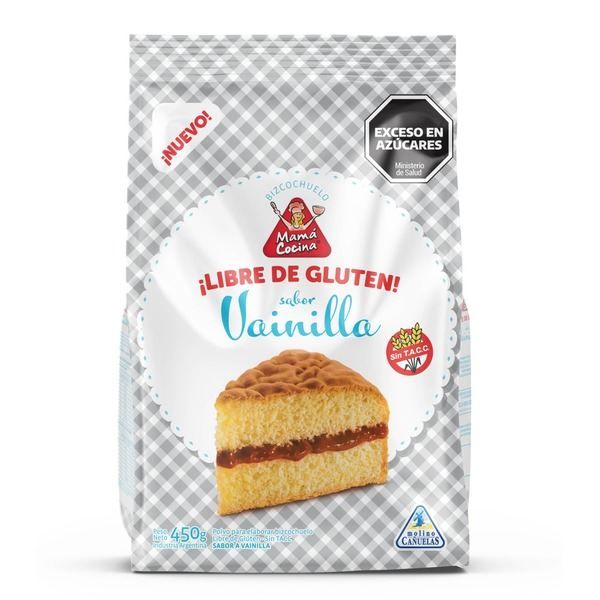 Premezcla Bizcochuelo "Mamá Cocina" Vainilla 450g