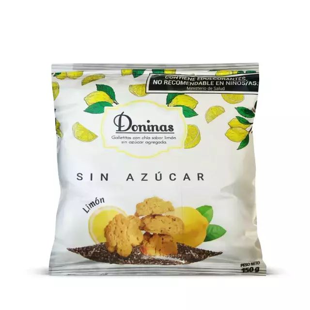 Galletas "Doninas" s/Azucar Limón 150g