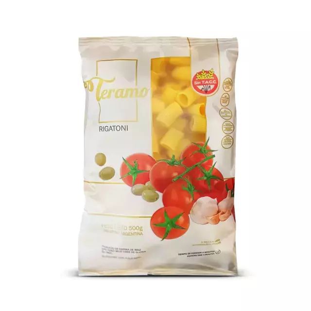 Fideos "Teramo" Rigatoni 500g