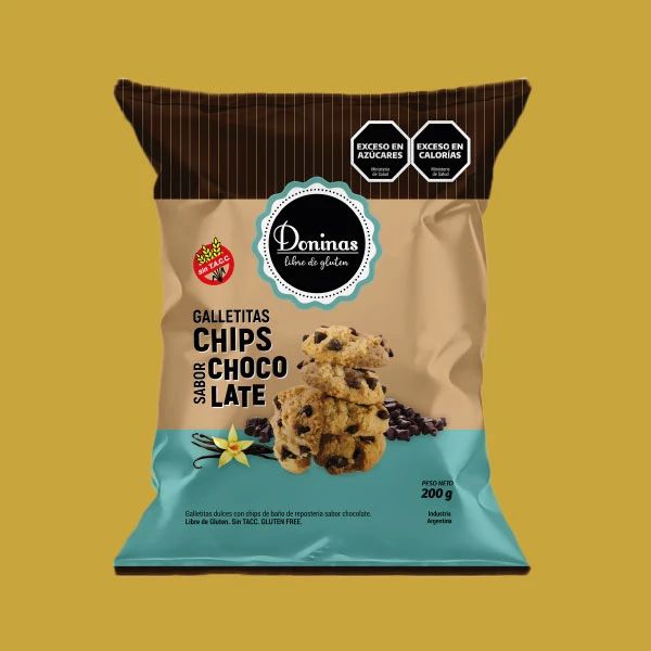 Galletas "Doninas" Chips de Chocolate 200g