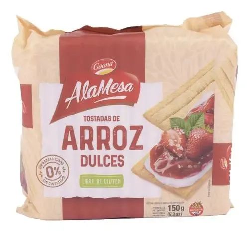 Tostadas de Arroz "Gaona" Dulces 150g