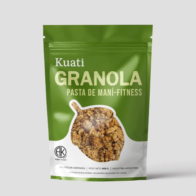 Granola "Kuati" Pasta de Maní Fitness 200g