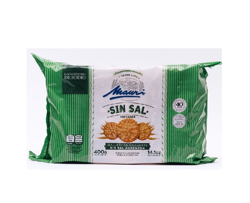 Galletas "Mauri" sin sal 400g