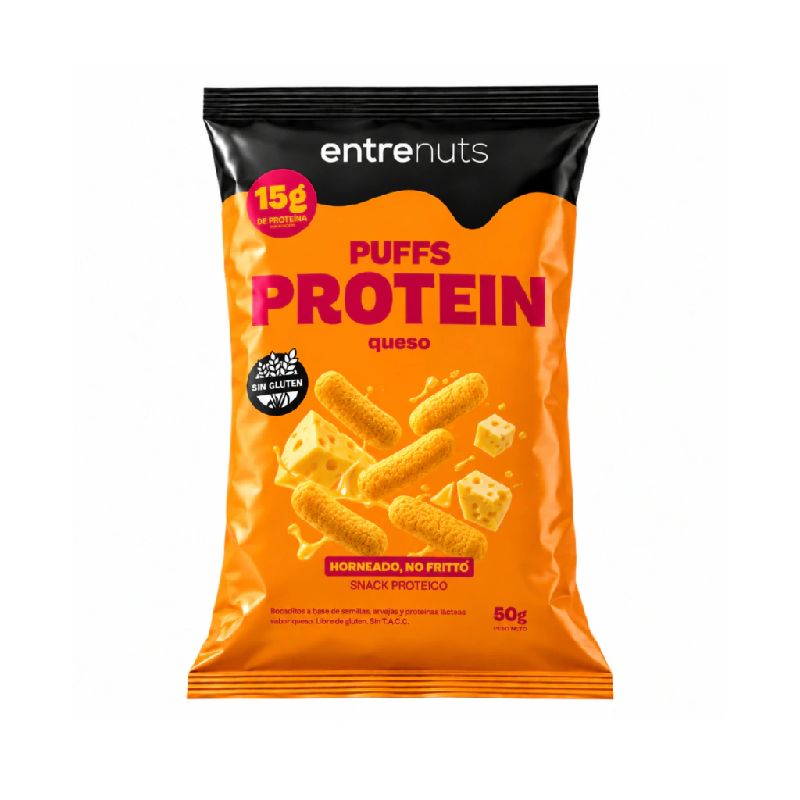 Puffs Protein Queso ENTRENUTS 50g
