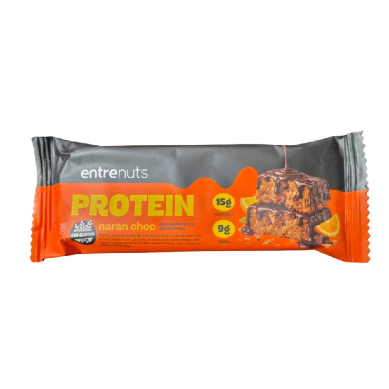 Barrita Proteica Naran Choc x 45 grs ENTRE NUTS