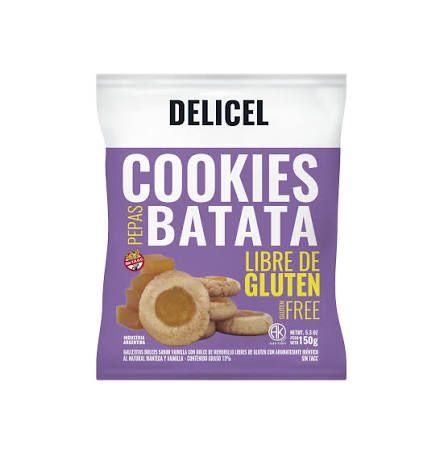 Galletitas Pepas de Batata sin TACC x 200 grs DELICEL