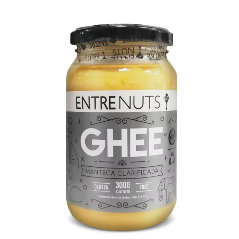 Ghee Manteca Clarificada x 300 grs ENTRE NUTS