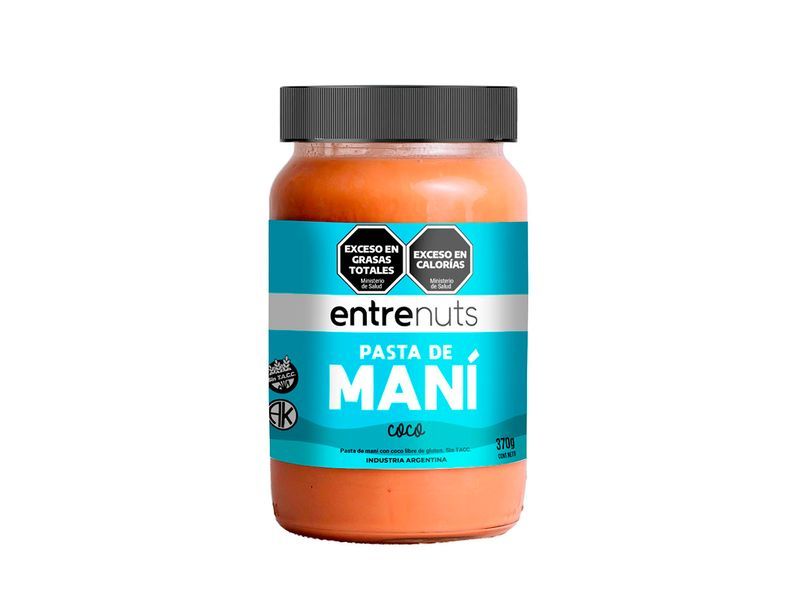 Pasta de Maní "Entre Nuts" Coco 370g