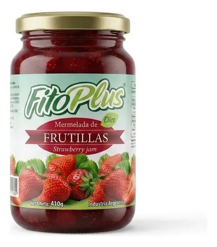 Mermelada "Fito Plus" Frutilla 410g