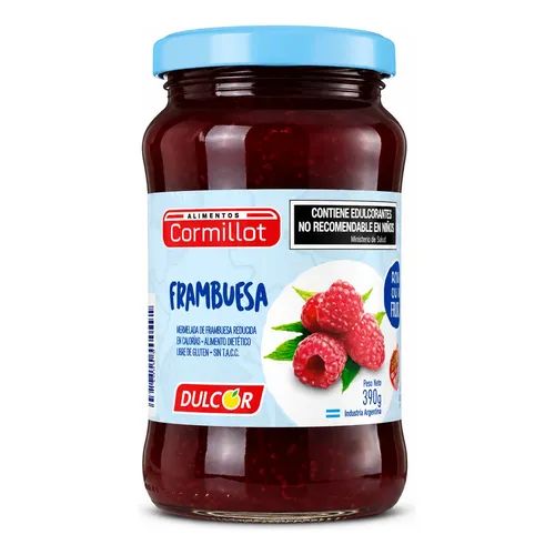 Mermelada "Dulcor" Frambuesa 390g