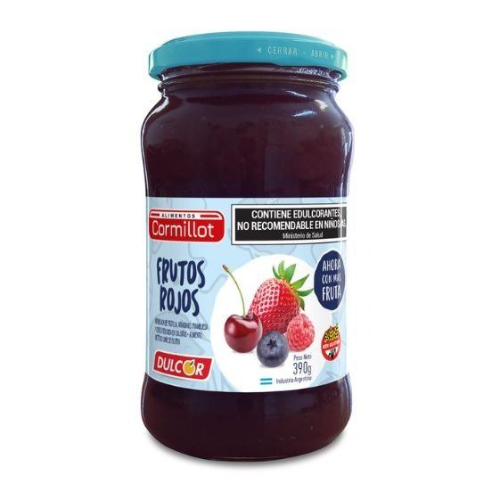 Mermelada "Dulcor" Frut/Rojos 390g
