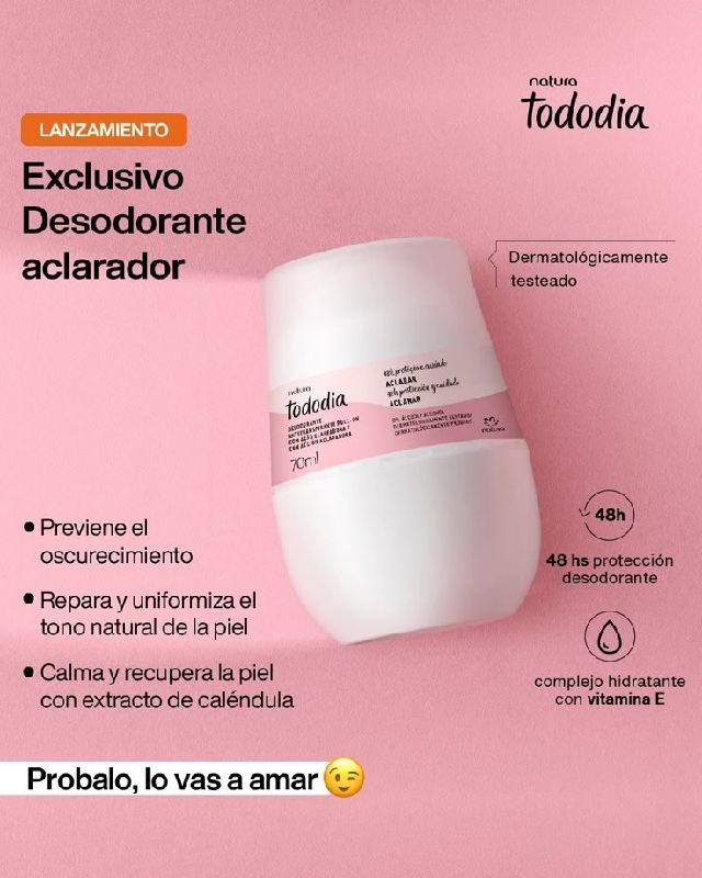 desodorante antitraspirante
