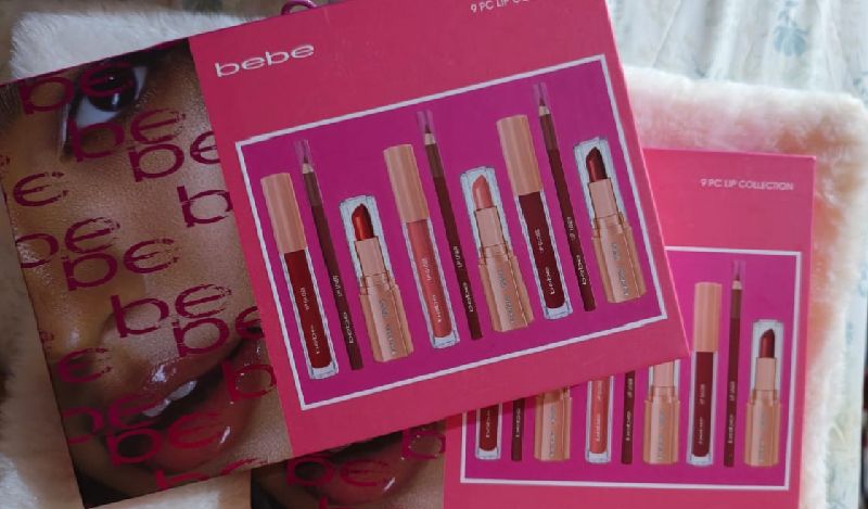kit de Lips combo de la marca bebe de 9 piezas