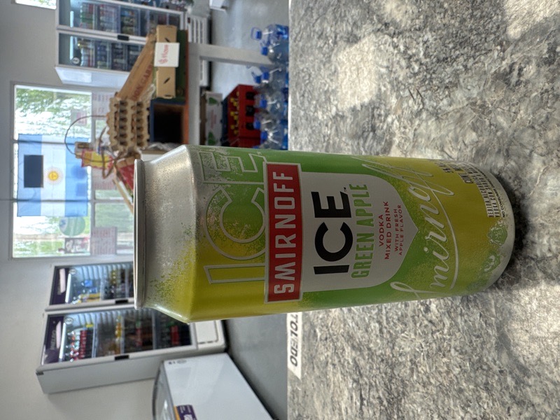 Smirnoff green apple lata 473ml